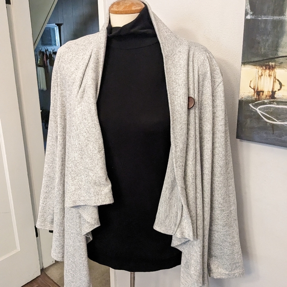 Jersey Wrap Asymmetrical Cardagin Size M - Picture 6 of 9